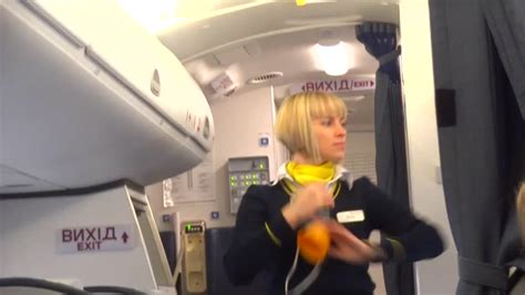 flight attendant stock footage video shutterstock
