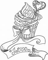 Kolorowanki Cupcakes Walentynki Sheets Dla Bestcoloringpagesforkids Panques Bible Walentynkowe Pintar Bordar Darmowe Colorpagesformom Cards sketch template