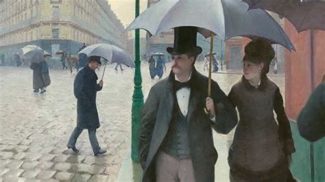 Video Postcard Paris Street Rainy Day 1877 Youtube
