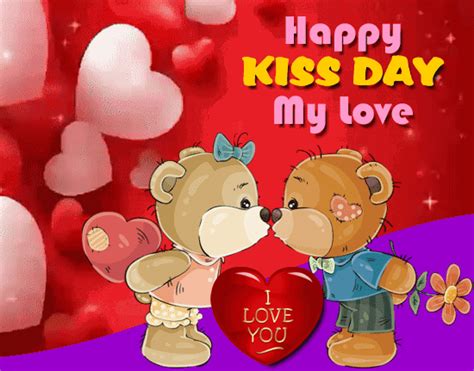 Pin By My Ecards On My Ecards In 2020 Happy Kiss Day Kiss Day My Love