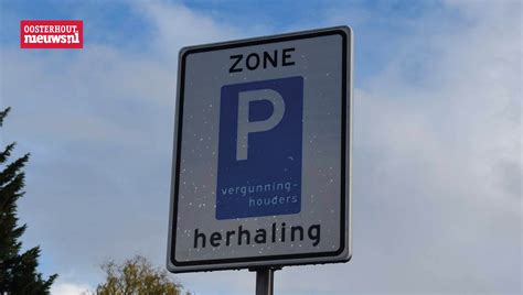 nieuwe parkeervergunning voor bewoners centrumgebied oosterhout