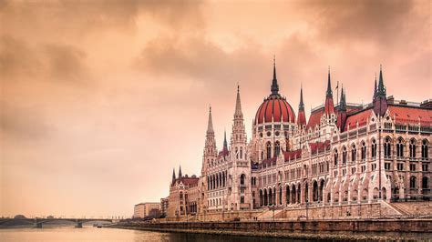 Building Budapest Hungary Hungarian Parliament Building