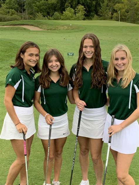girls varsity golf battles inconsistencies   season fhc sports report