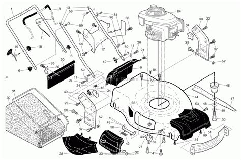 husqvarna  propelled lawn mower parts diagram reviewmotorsco