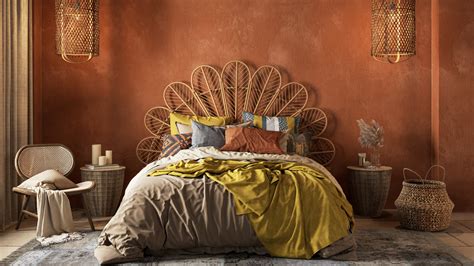 terracotta bedroom ideas  add  earthy feel   space