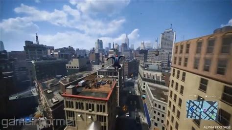Spider Man Ps4 New Alpha Gameplay Footage All New Gameplay Footage