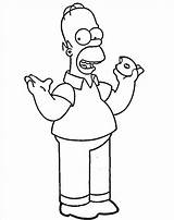 Homer Simpsons Donut Desenho Colouring Donuts Piace Homero Frittelle Colora Bart Ausgezeichnet Imagensemoldes Bread Tudodesenhos Stampare Poetizzando Coloringhome Ingrandisci Designlooter sketch template
