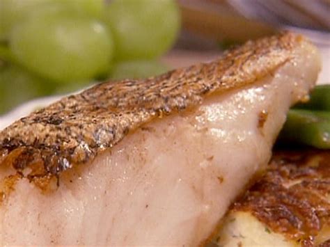 Pan Fried Sea Bass Recipe Danny Boome Food Network