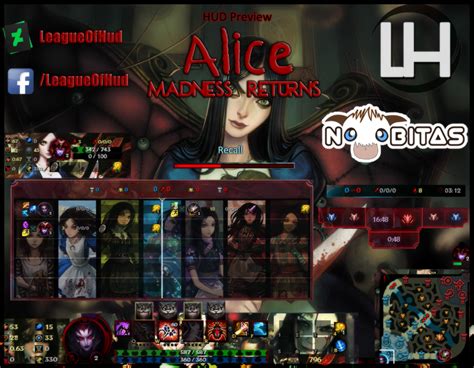 Alice Madness Returns Hud League Of Legends By Leagueofhud