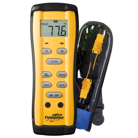 fieldpiece dual temperature thermometer st