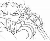 Character Coloring Pages Anime sketch template