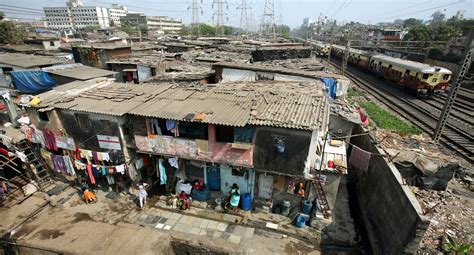 indians return   slums  government    housing  fringes  city