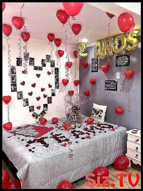 bedroom birthday surprise concepts  images romantic