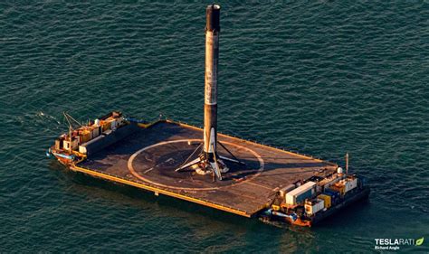 elon musk reveals spacexs newest rocket recovery drone ship
