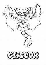 Gliscor Pokemons Disegni Eccezionale Transformers Articuno Hellokids Pokémon Getcolorings Fabio sketch template