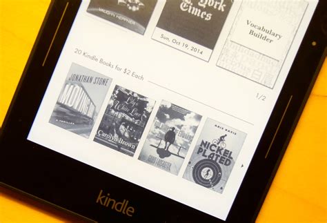 kindle voyage review amazons   reader
