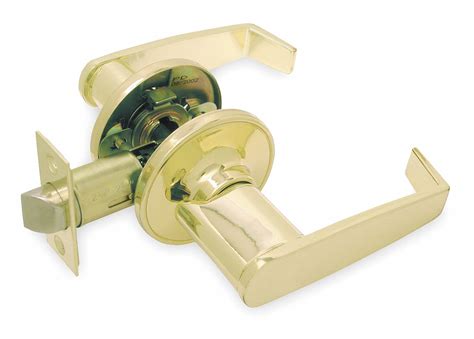grainger approved lever mechanical light duty  keyed bright brass