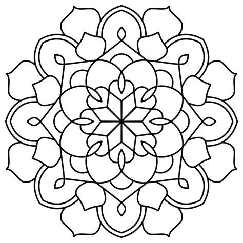 flower coloring pages mandala coloring pages flower coloring pages