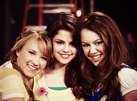 Disney Emily Osment Miley Cyrus Old Selena Gomez