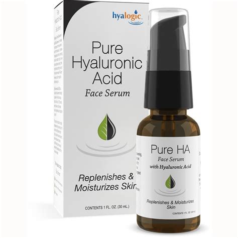 hyalogic pure ha face serum  fl oz  ml serum swanson health products