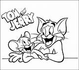 Jerry Tom Coloring Pages Kids Games sketch template