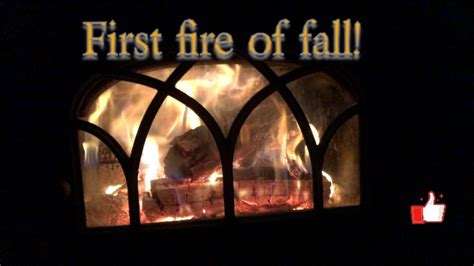 jotul  oslo wood stove  fire   season youtube