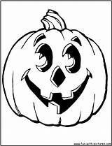 Coloring Pages Jack Lantern Pumpkin Printable Fun Colouring sketch template