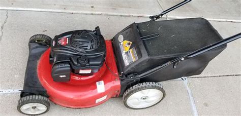 lawn mower yard machine  cc   sale  westchester il offerup