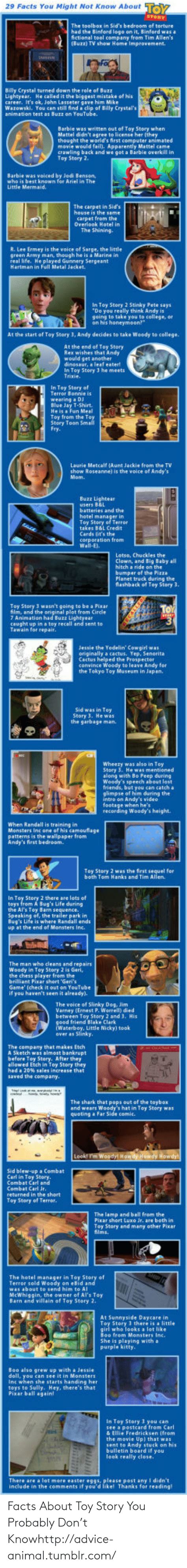 29 Facts You Might Not Know About Toy Story The Toolbox In