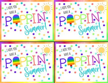 poppin summer gift tag  positively pre  tpt