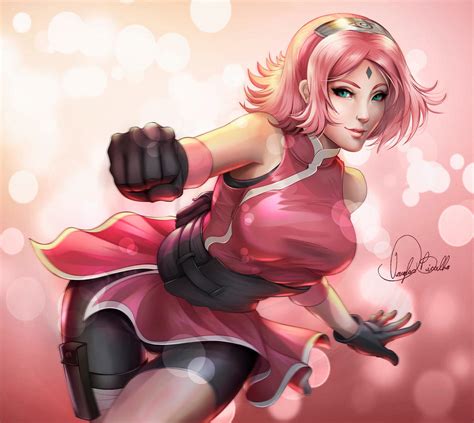 sakura haruno by douglas bicalho on deviantart