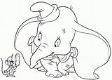 Dumbo Coloring Kleurplaat Dombo Timothy Dibujos Colorare Disegni Timoty Walt Olifant Sponsored sketch template