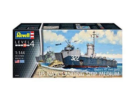 Revell Us Navy Landing Ship Medium Rv05169 Escala 1