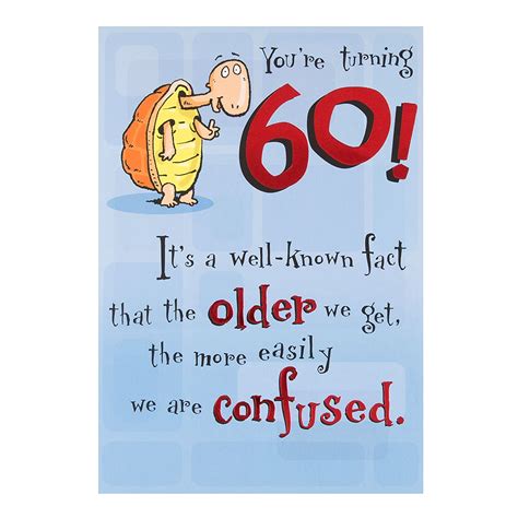 hallmark 60th birthday card you re turning 60 medium uk