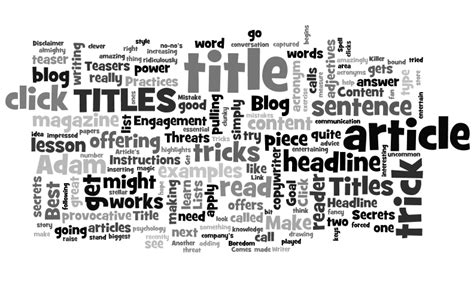 titles  readers  click  stick business  community