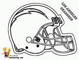 Coloring Pages Chargers Cleveland Nfl Browns Football San Diego Helmet Helmets Logo Homies Printable Print Color Indians Kids Sports Jaws sketch template