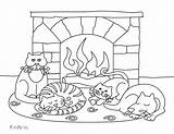Coloring Pages Winter Printable Holiday Color Getcolorings sketch template
