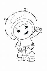 Coloring Umizoomi Team Pages Printable Getcolorings sketch template