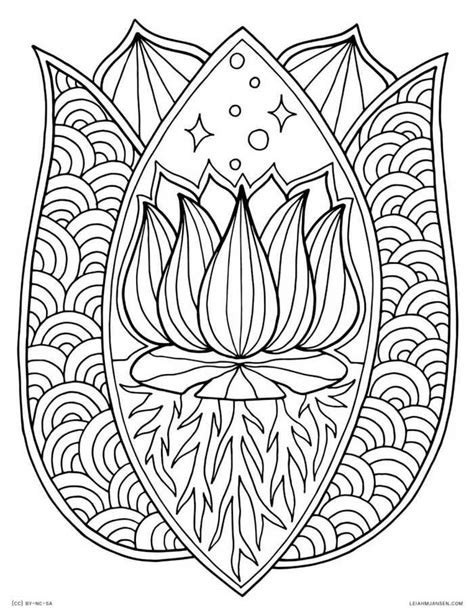 flower coloring pages  adults  printable coloringfoldercom
