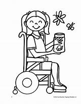 Coloring Pages Disabilities Kids Books Book People Mom Created Feature Others Muscular Dystrophy Disability Themighty Sheets Drawings Wheelchair Cerebral Palsy sketch template