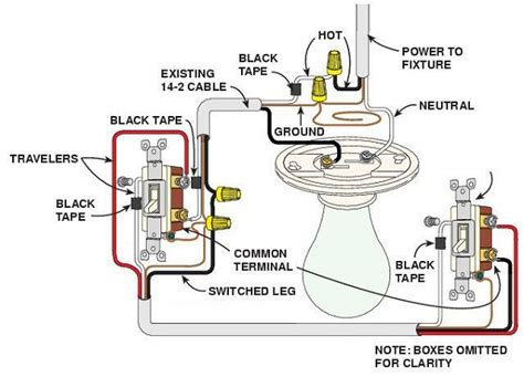 ways switch wiring diagrams  diagrams