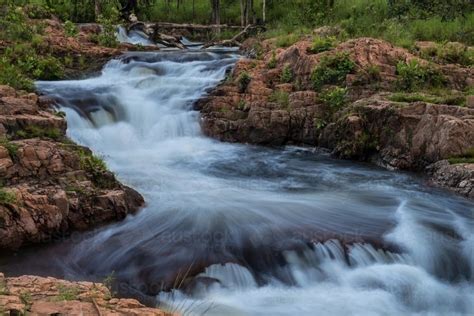 image  fast flowing river  rocks austockphoto