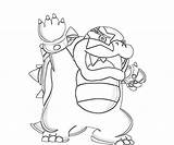 Morton Koopa Coloring Pages Ludwig Cute Mario Von Larry Super Lemmy Iggy Roy Template sketch template