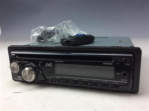 sold price jvc kd  car audio cd player invalid date pdt