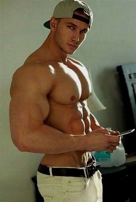shirtless male beefcake muscular huge biceps pecs chest