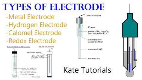 types  electrodes  reactions  electrochemistry