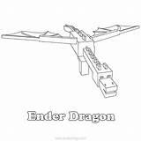 Ender Minecraft Xcolorings sketch template