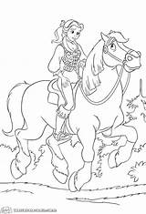 Paard Prinses Kleurplaten Phillipe Infantiles Casse Noisette Visit Princesscoloring Bela Afkomstig sketch template