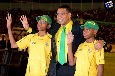 Pm Rallies Support For Athletes Jamaica Information Service