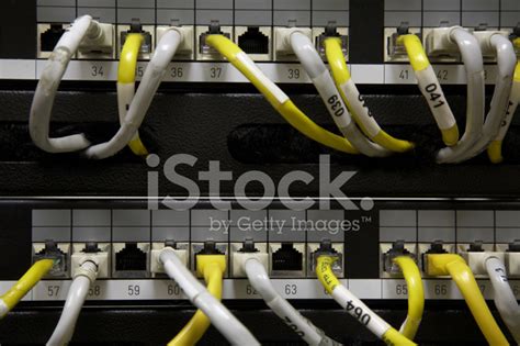 ethernet patch panel stock photo royalty  freeimages